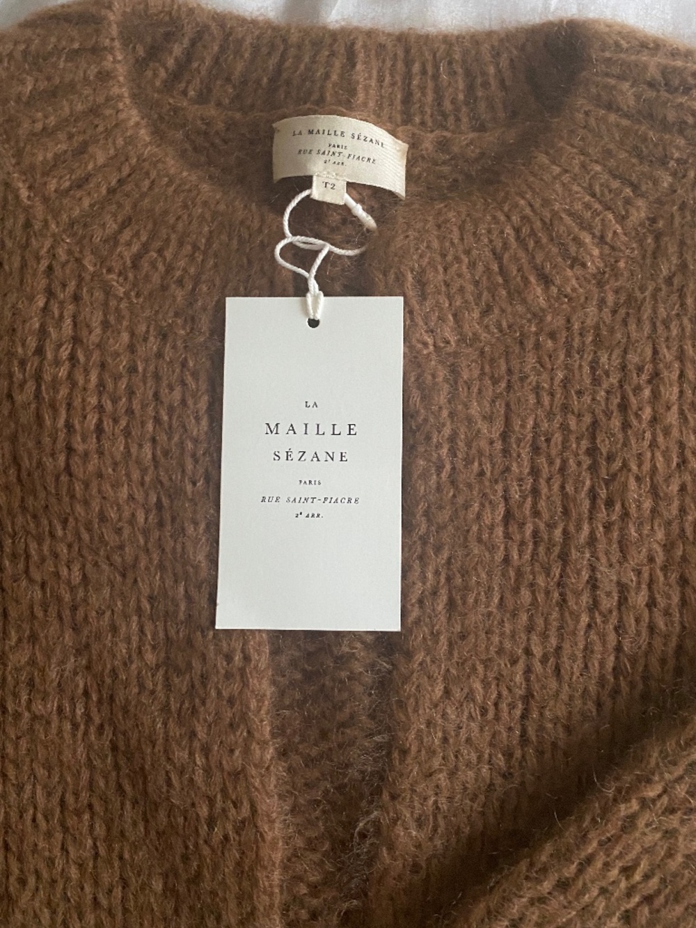 La Maille Sezane AMBRA Cardigan (T2)